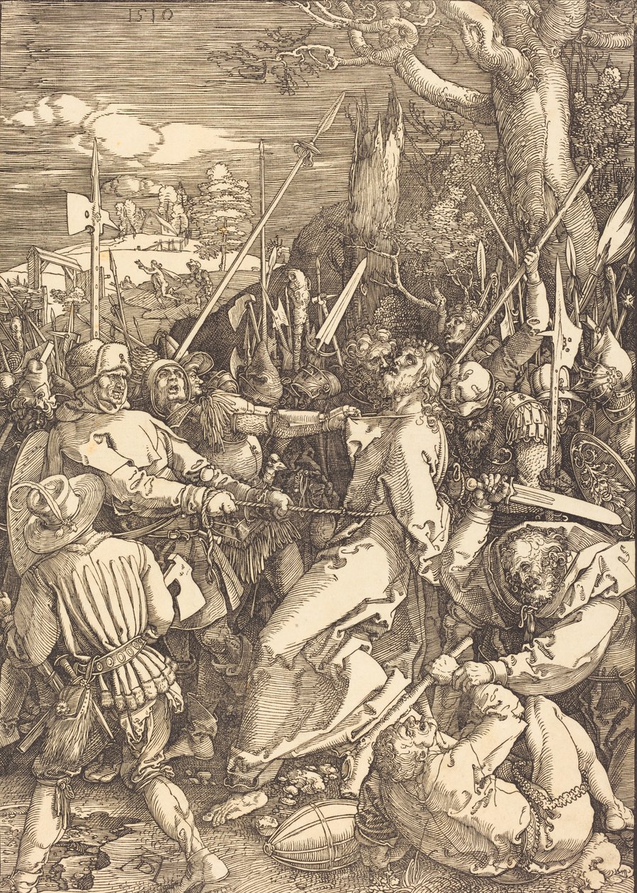 Het verraad van Christus, 1510 door Albrecht Dürer