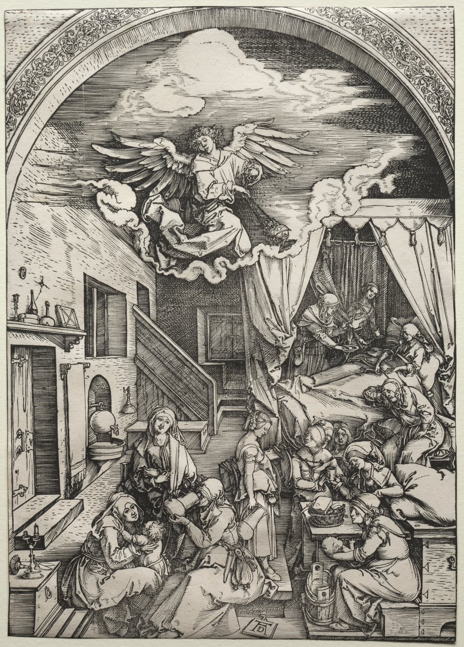 De Geboorte van de Maagd door Albrecht Dürer