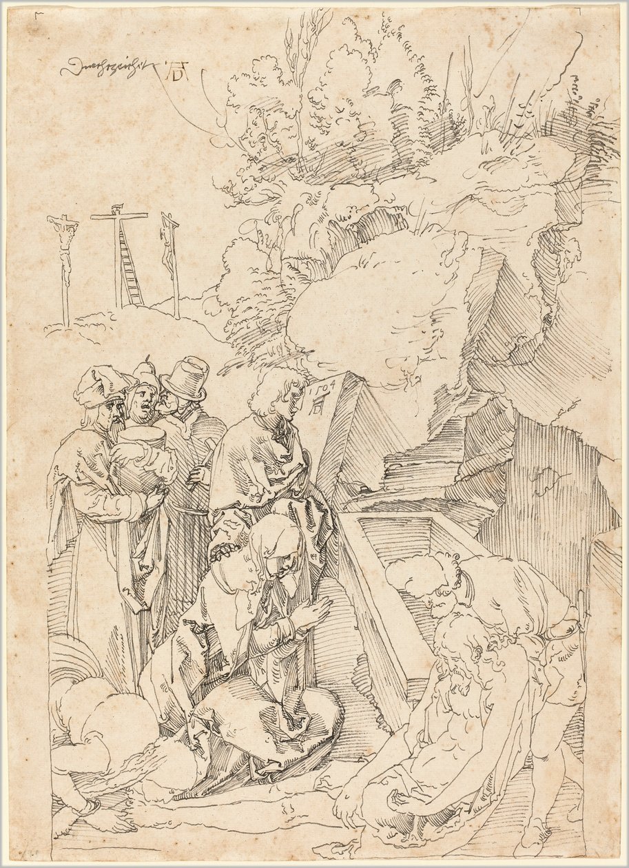De Graflegging door Albrecht Dürer