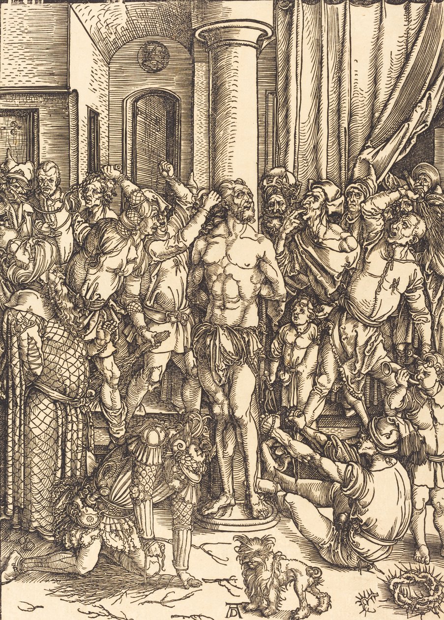 De Geseling, ca. 1497 door Albrecht Dürer