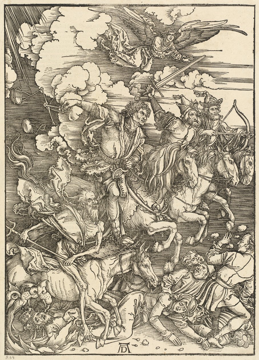 De Vier Ruiters door Albrecht Dürer