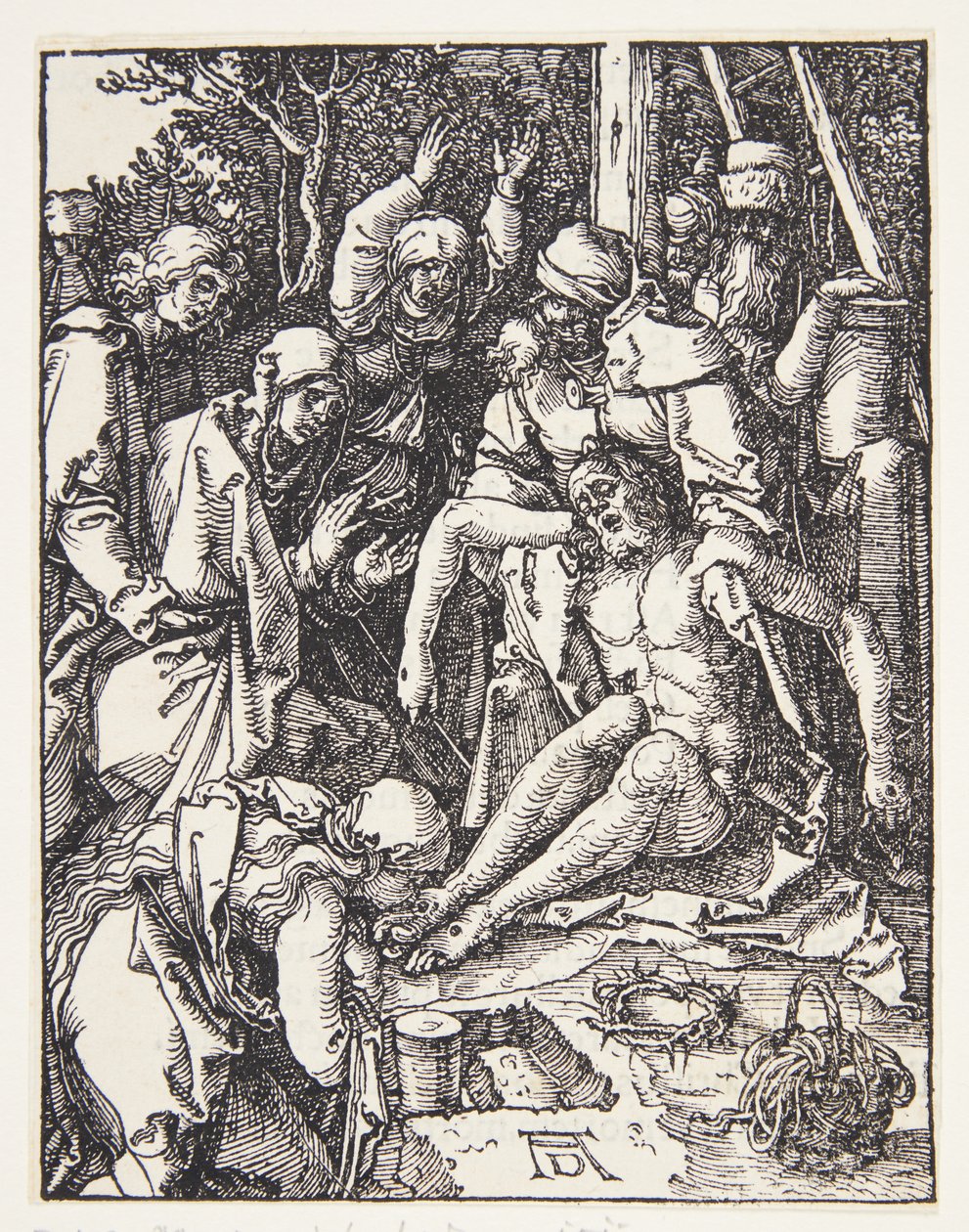 De klaagzang door Albrecht Dürer