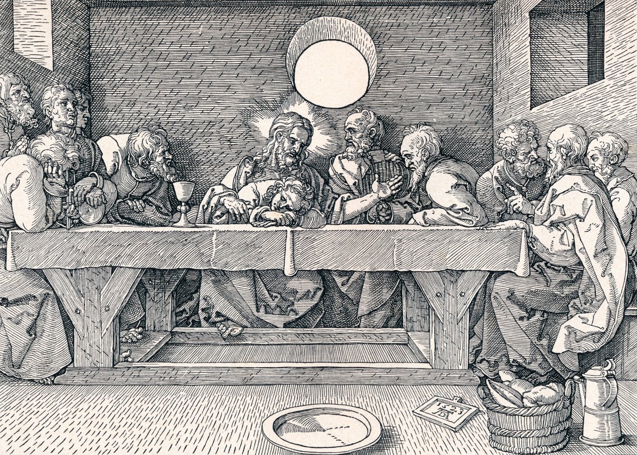 Het Laatste Avondmaal door Albrecht Dürer