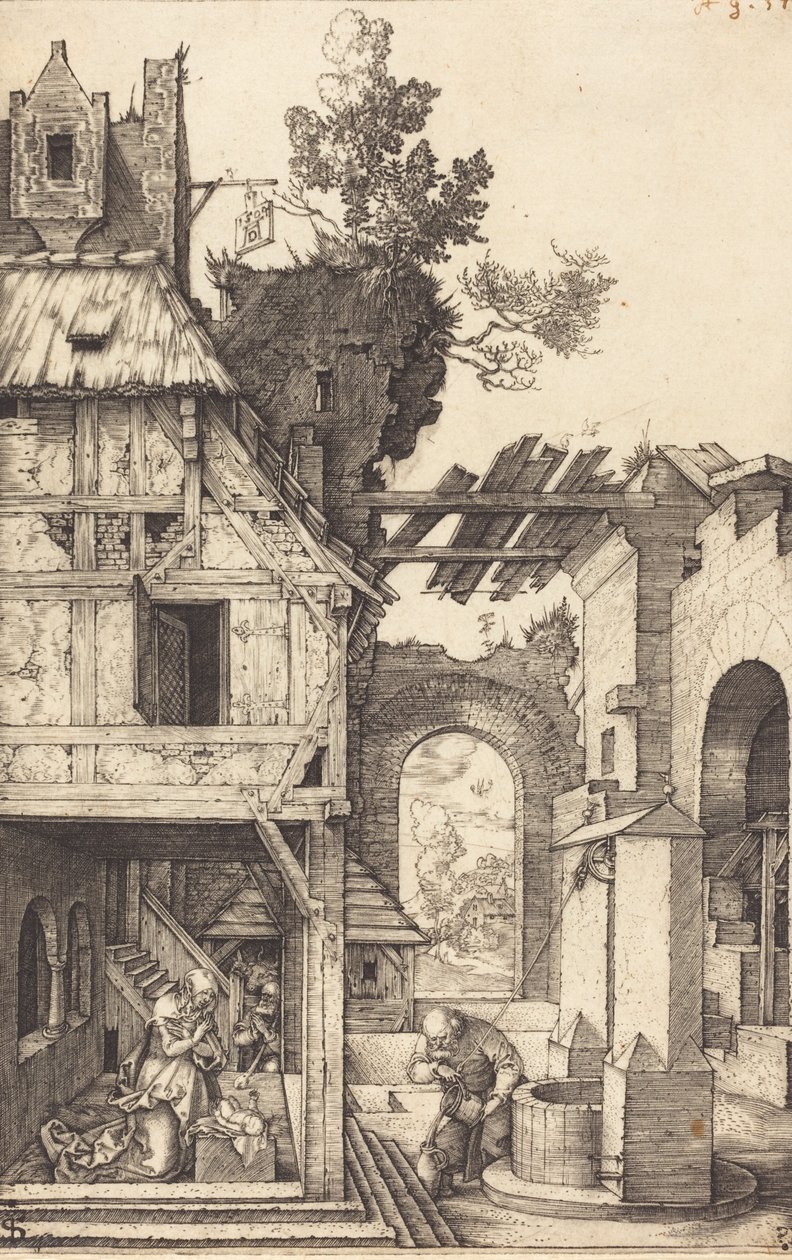 De Geboorte van Christus door Albrecht Dürer