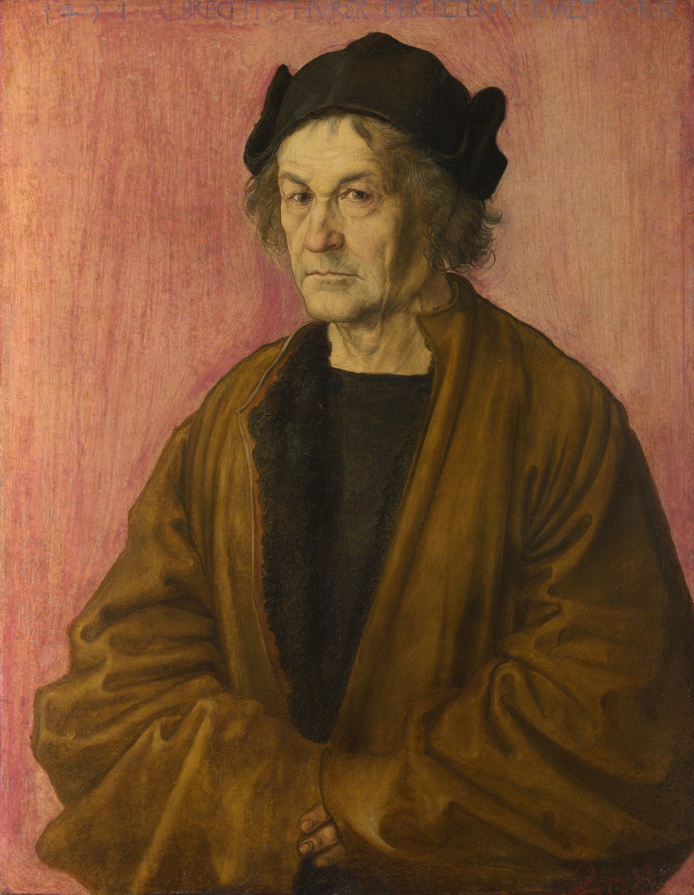 De vader van de schilder door Albrecht Dürer