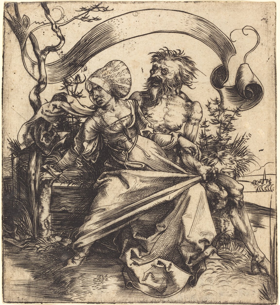 De Ontvoerder door Albrecht Dürer