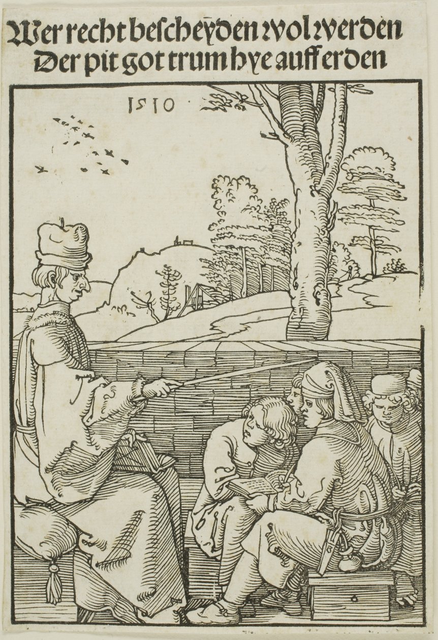 De Schoolmeester door Albrecht Dürer