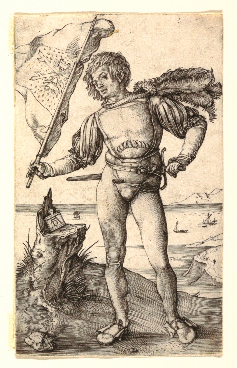 De vaandeldrager door Albrecht Dürer