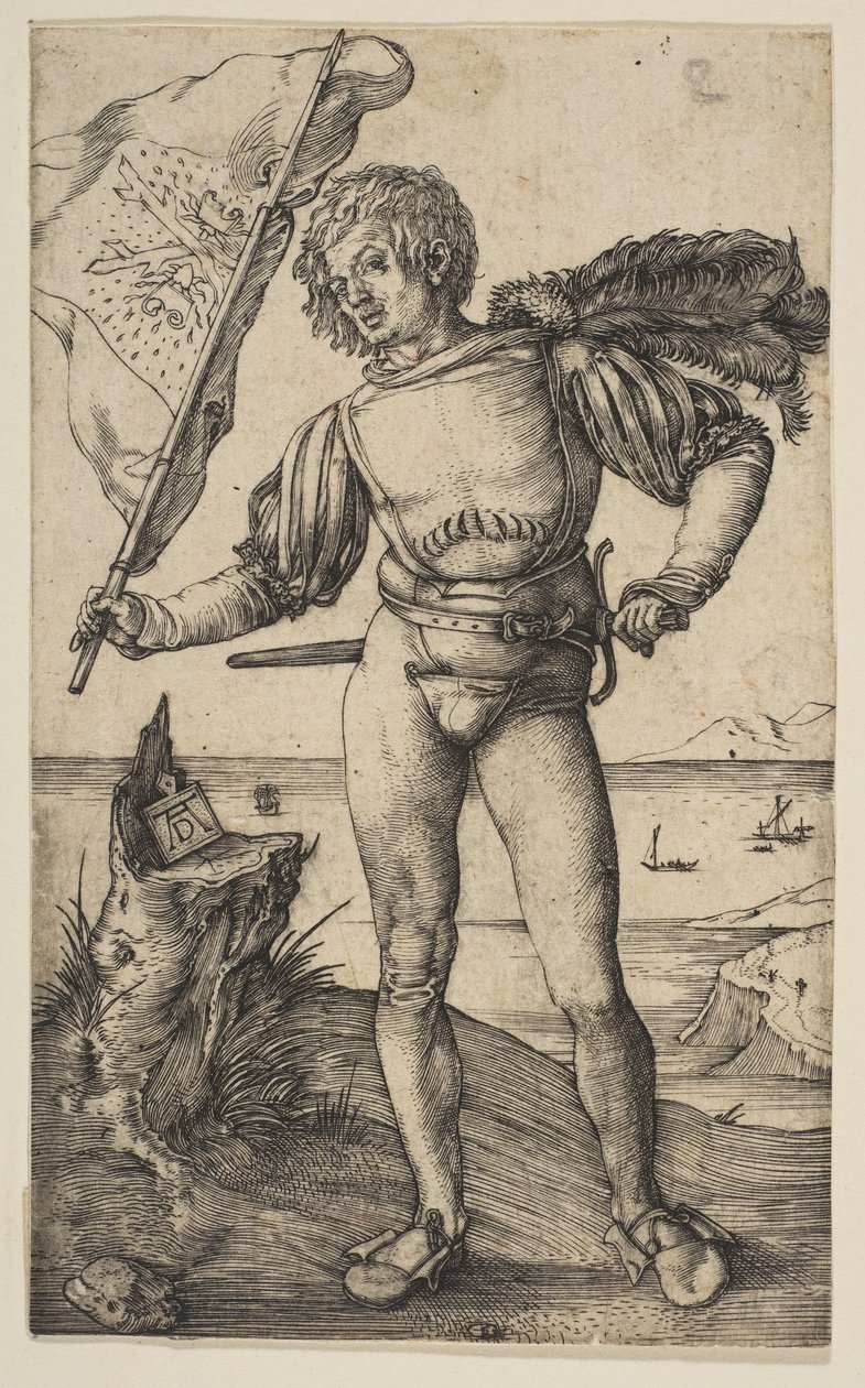 De vaandeldrager door Albrecht Dürer