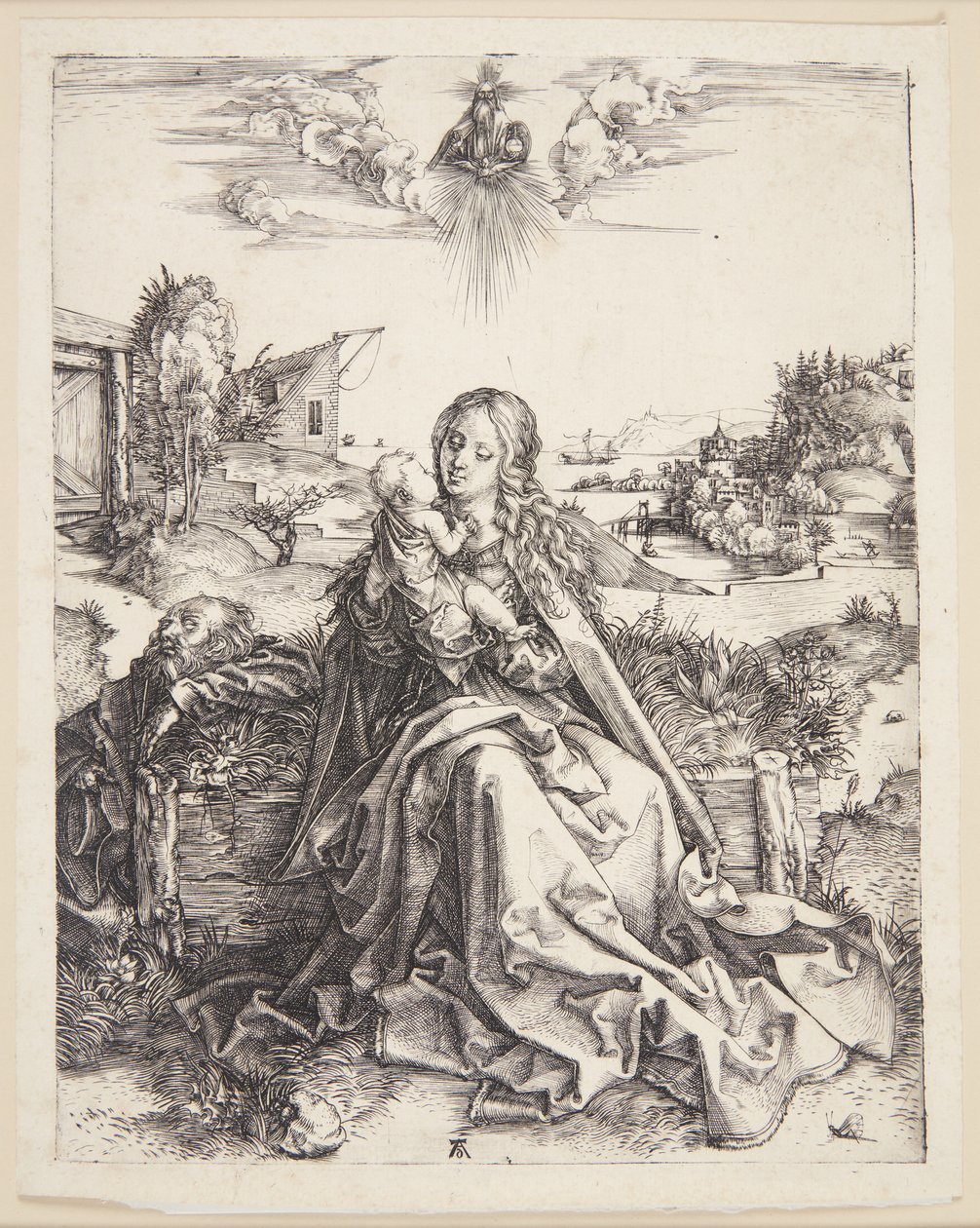 De Maagd met de libel door Albrecht Dürer