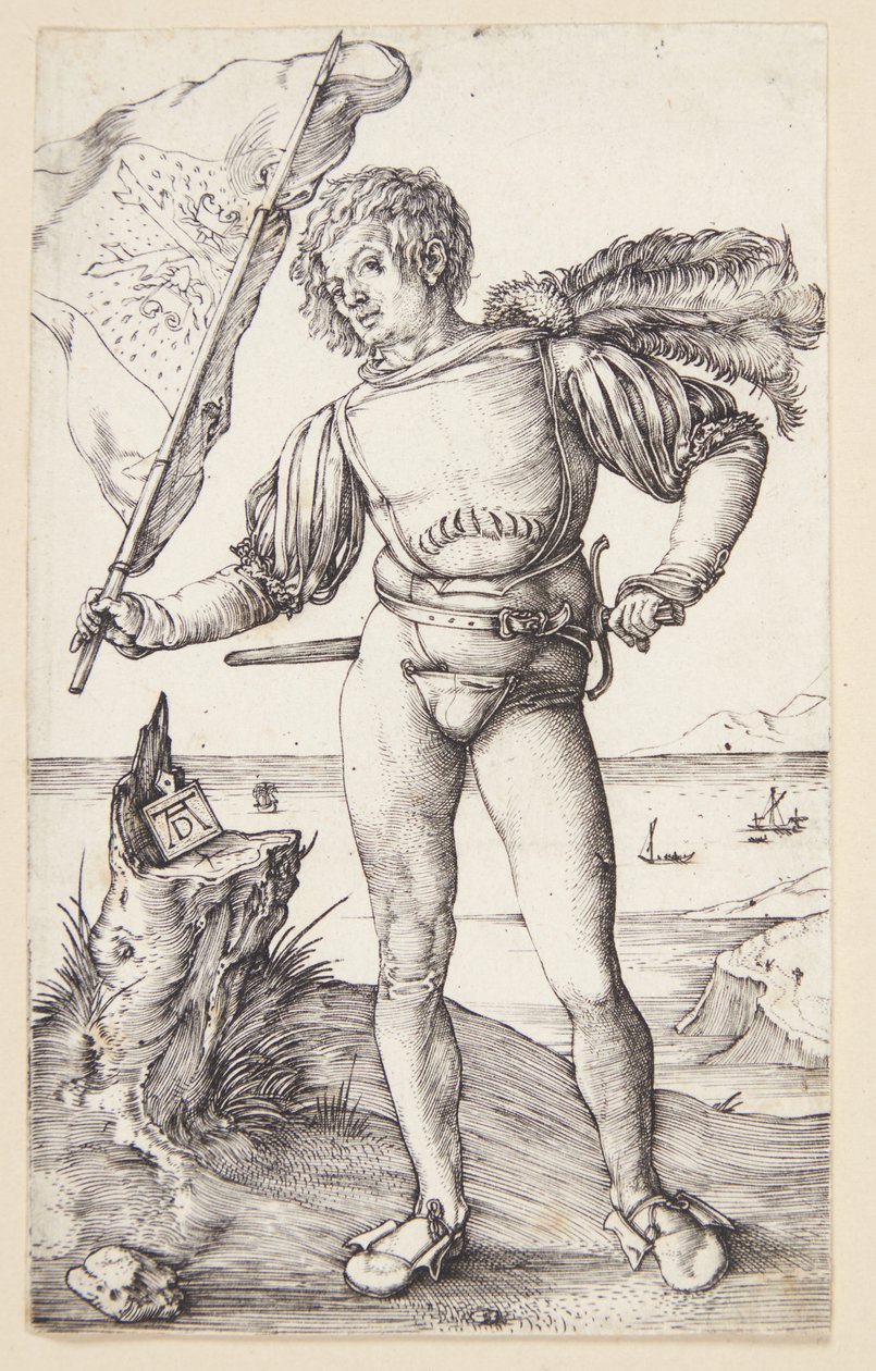 De vaandeldrager door Albrecht Dürer