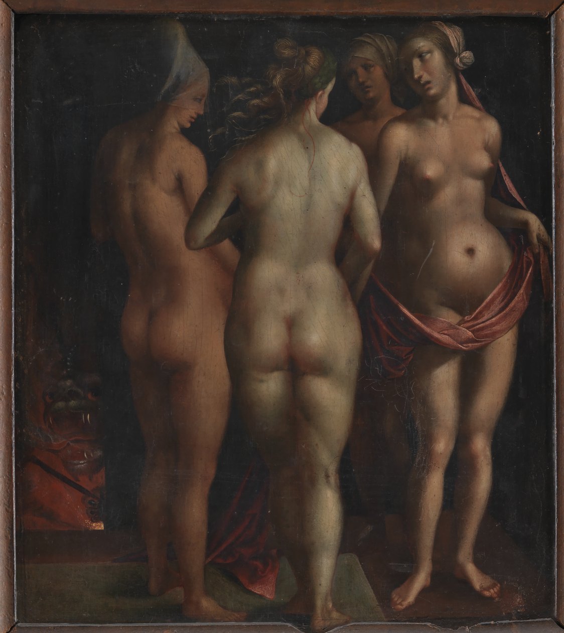 Venus en de Drie Gratiën door Albrecht Dürer