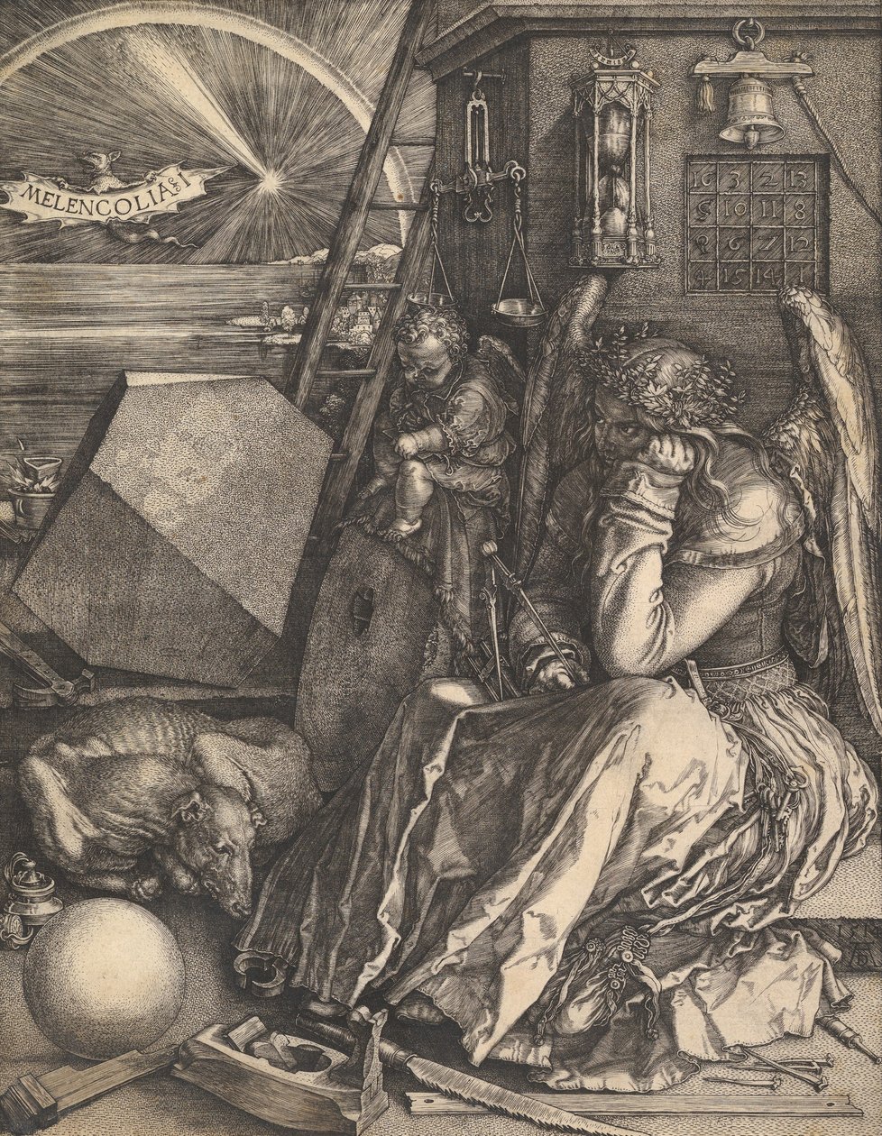Melencolia I door Albrecht Dürer