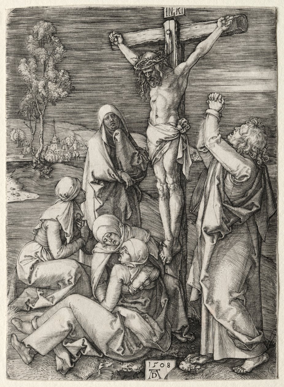 De Kruisiging door Albrecht Dürer or Duerer