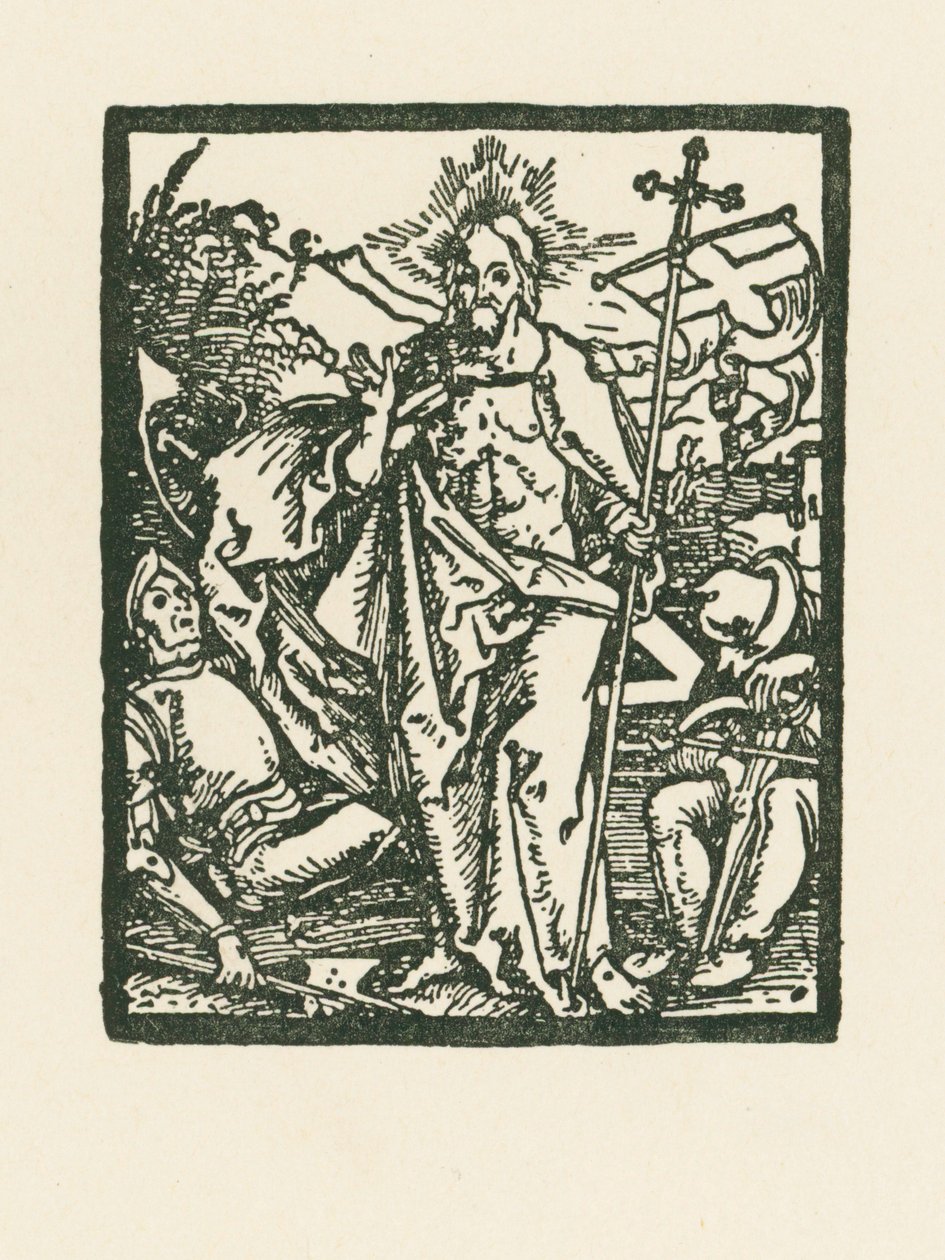 De wederopstanding van Christus door Albrecht Dürer or Duerer