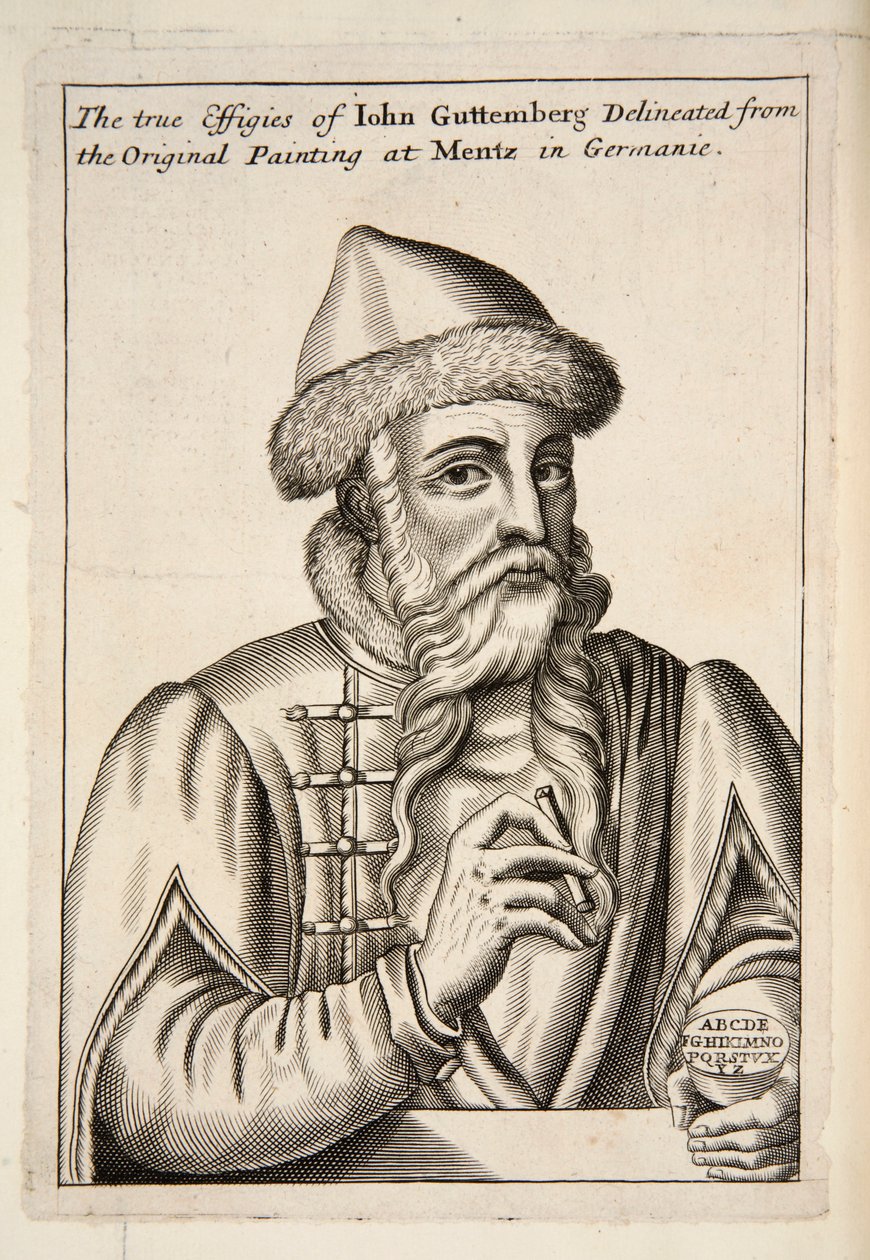 John Guttemberg door Albrecht Mentz