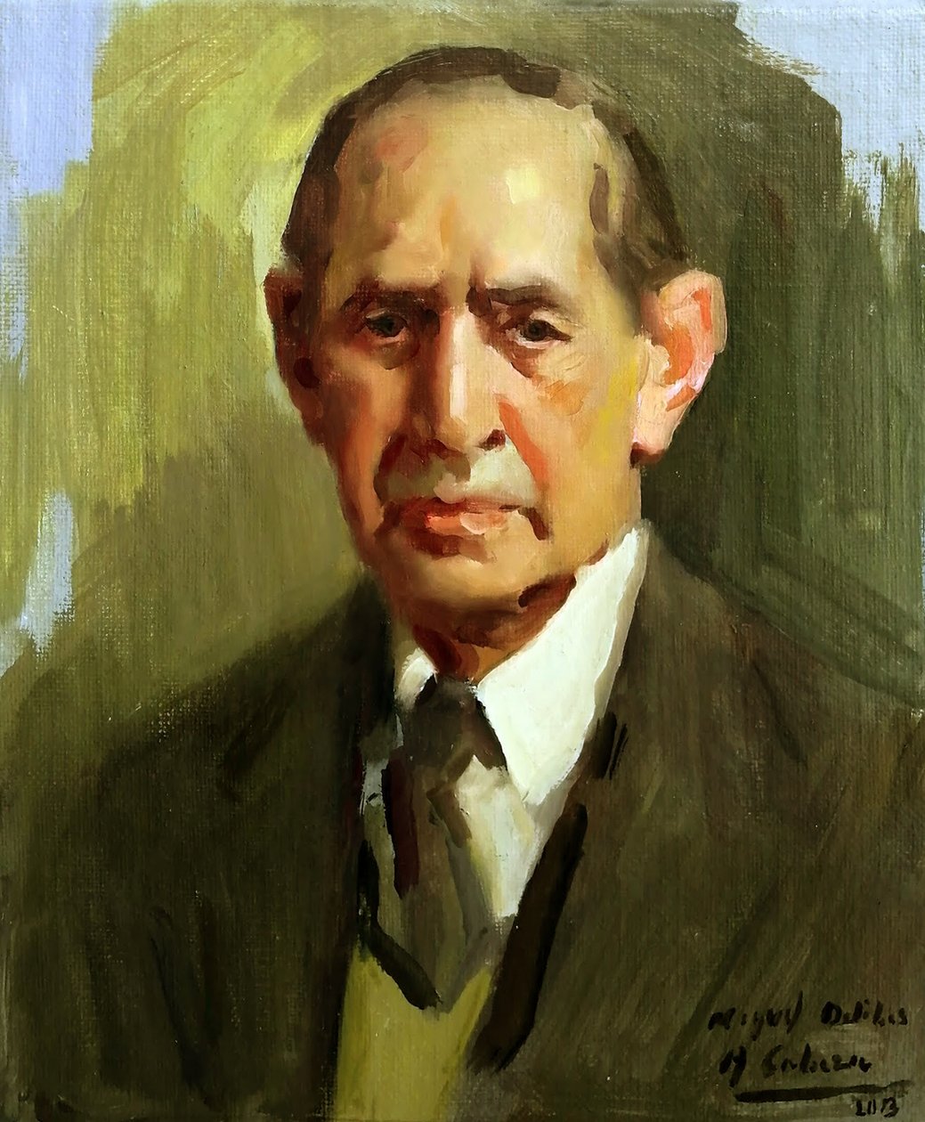 Miguel Delibes door Alejandro Cabeza