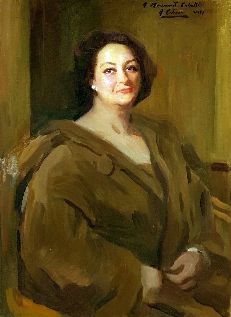 Montserrat Caballé door Alejandro Cabeza