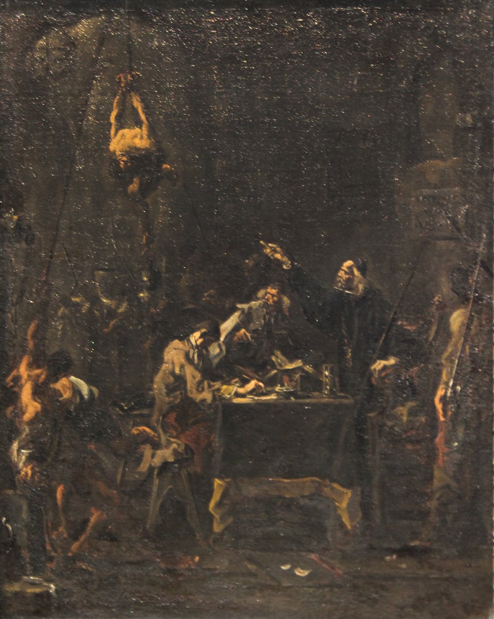 Pijnlijke Verhoor (Folterscène) door Alessandro Magnasco