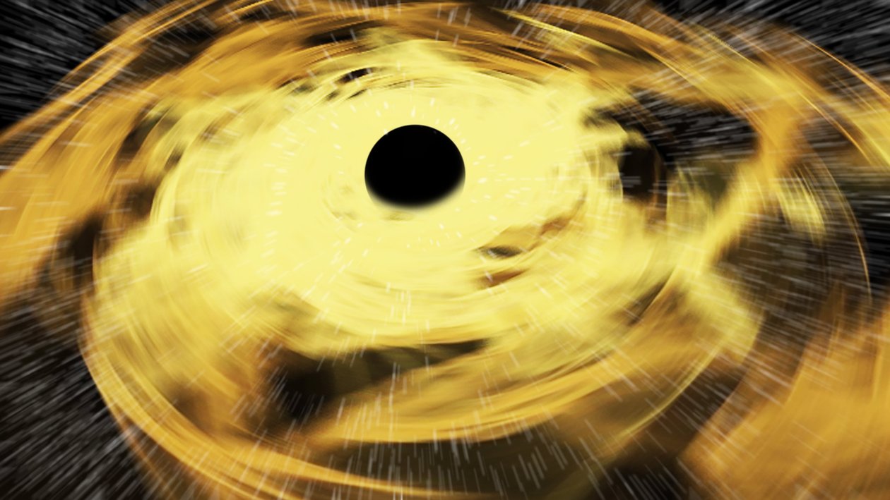 Zwart gat, ruimte, astronomie, astrofysica door Alessandro Lonati