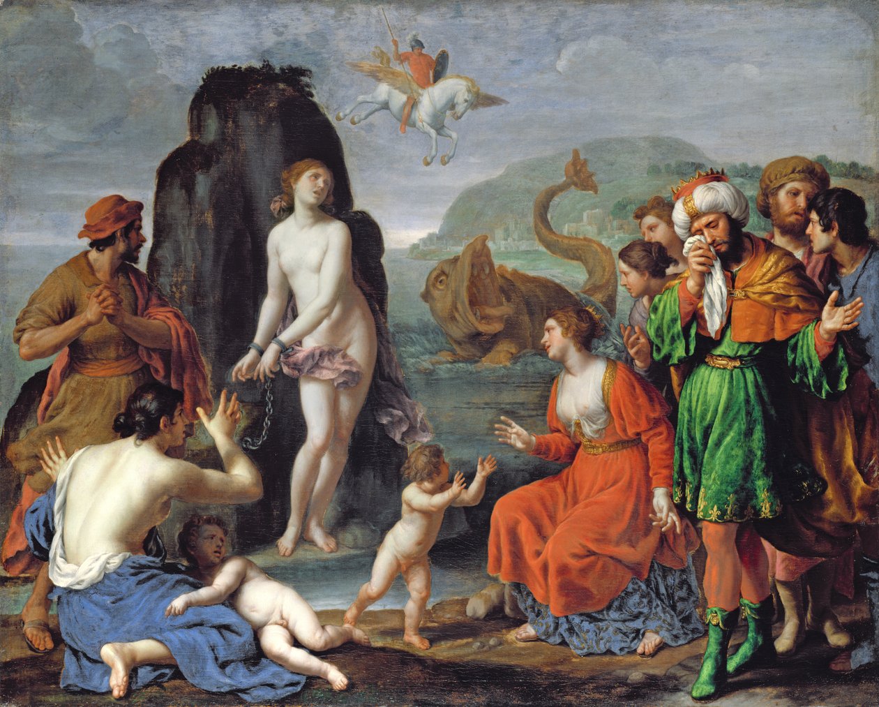 Perseus en Andromeda door Alessandro Turchi