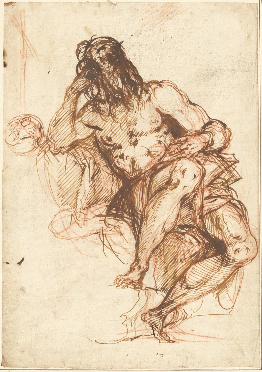 Sint Hiëronymus door Alessandro Vittoria