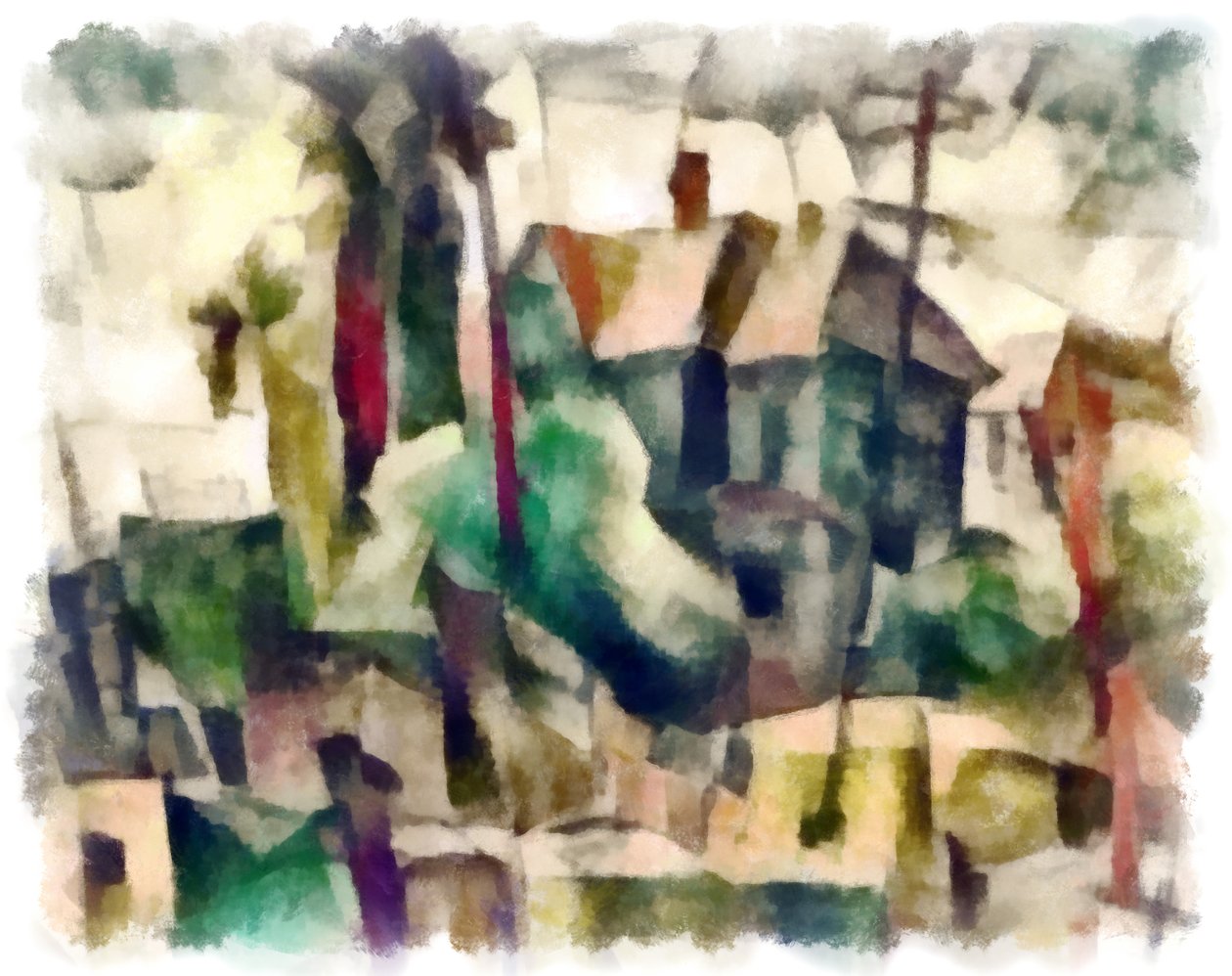 Zicht (groen) #25 door Alex Caminker