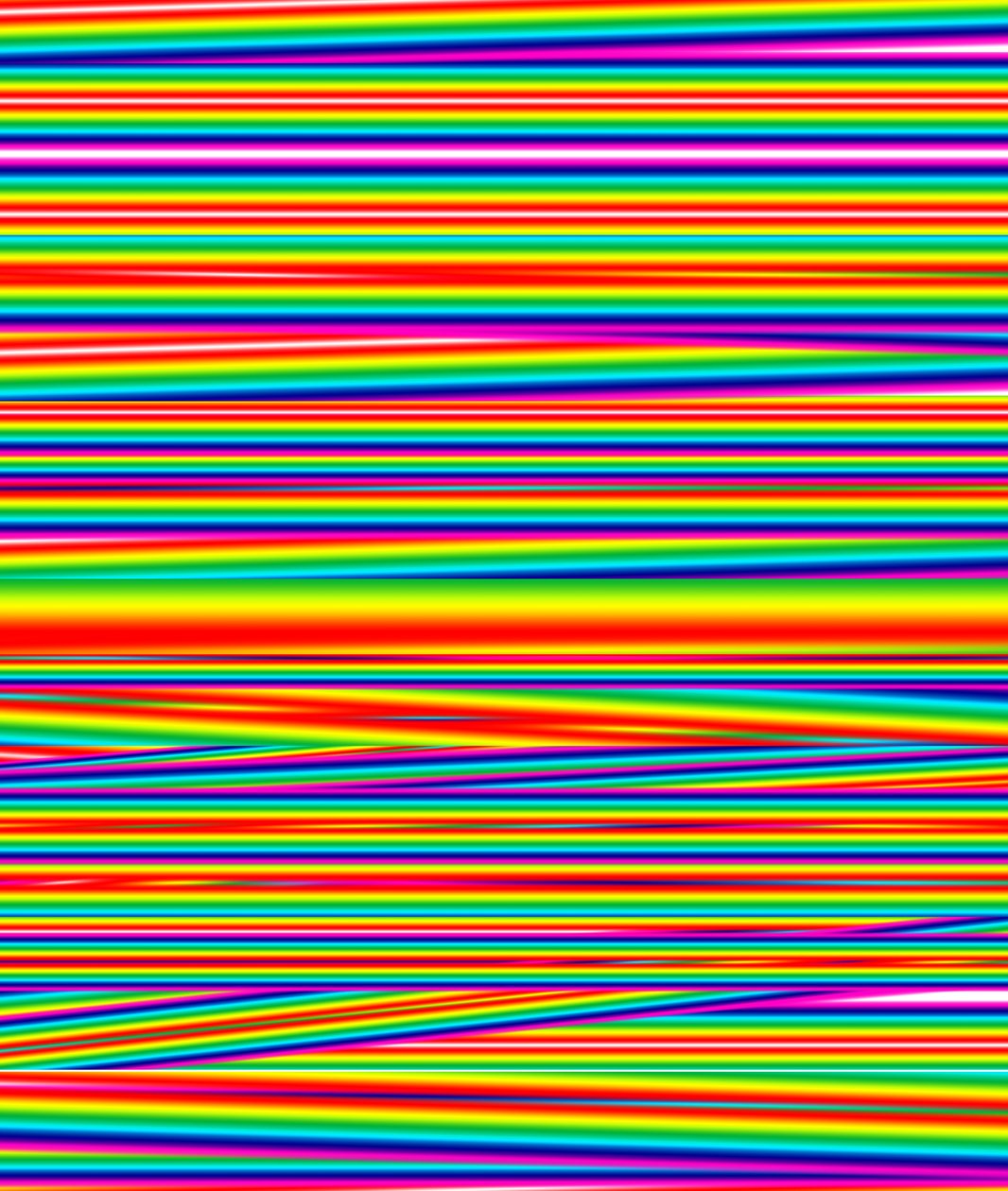 regenboog magnetisch veld, 2017 door Alex Caminker