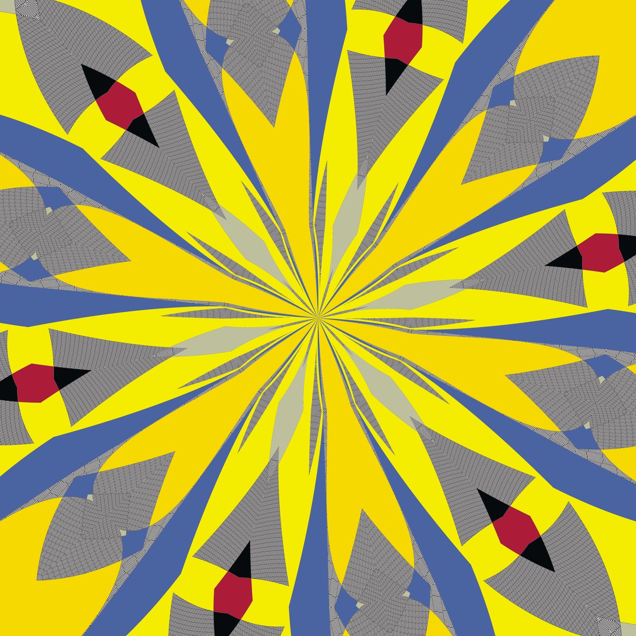 symmetrie #14 door Alex Caminker