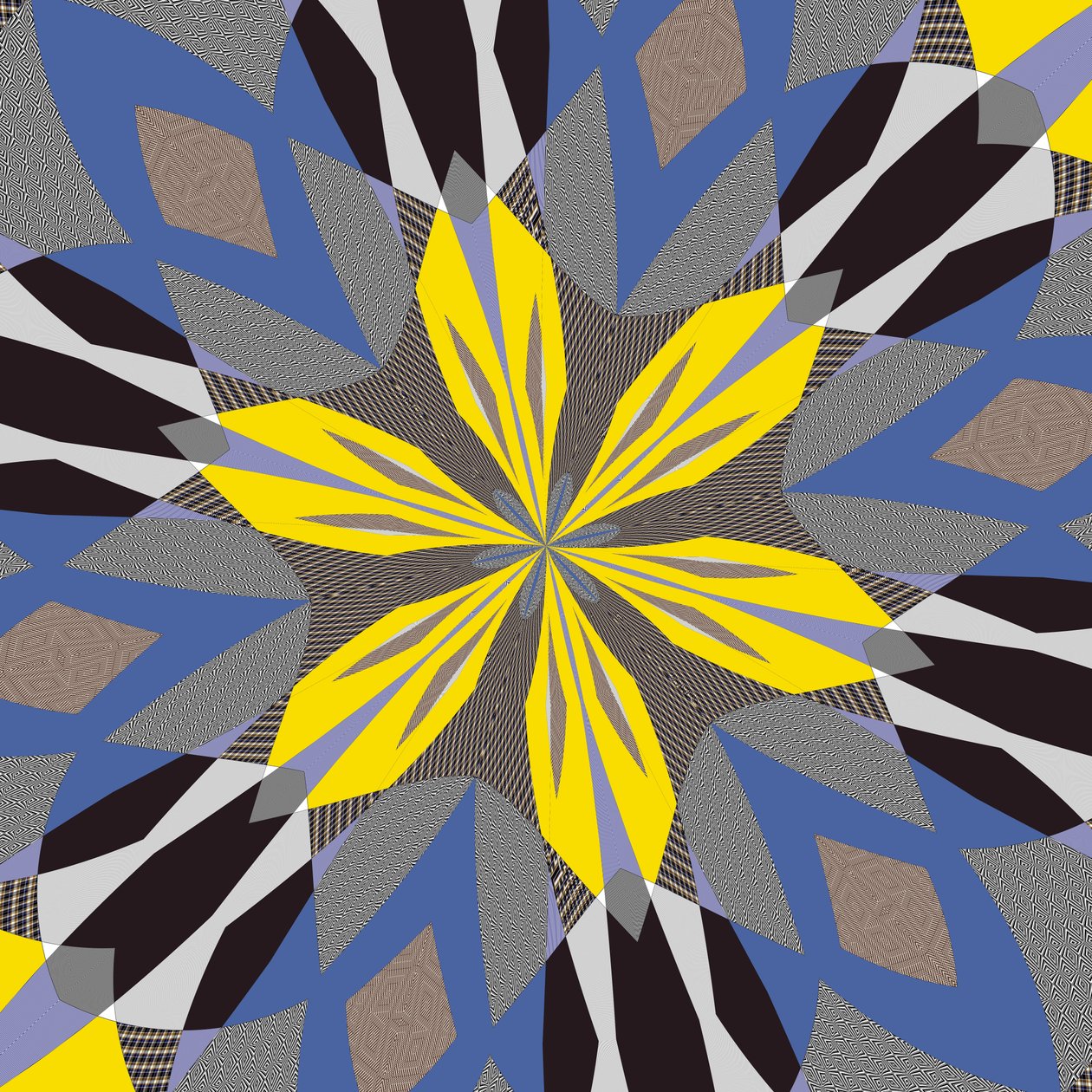 Symmetrie #55, 2019 door Alex Caminker