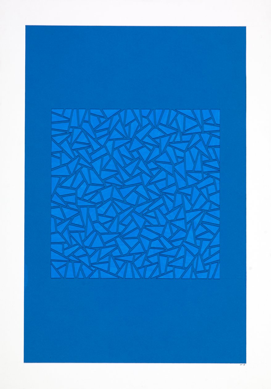 Blauwe Wereld door Alex Dunn