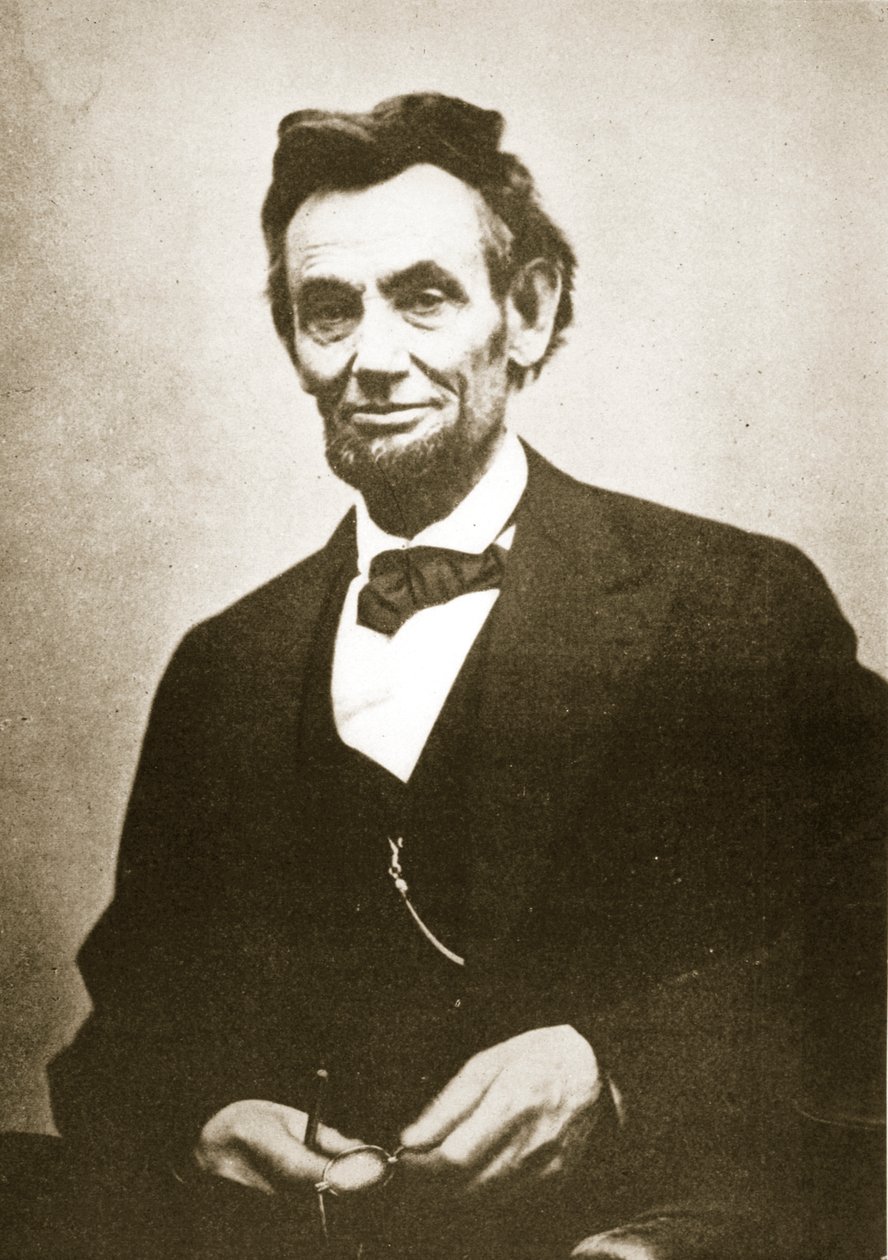 Abraham Lincoln, 1865 door Alexander Gardner