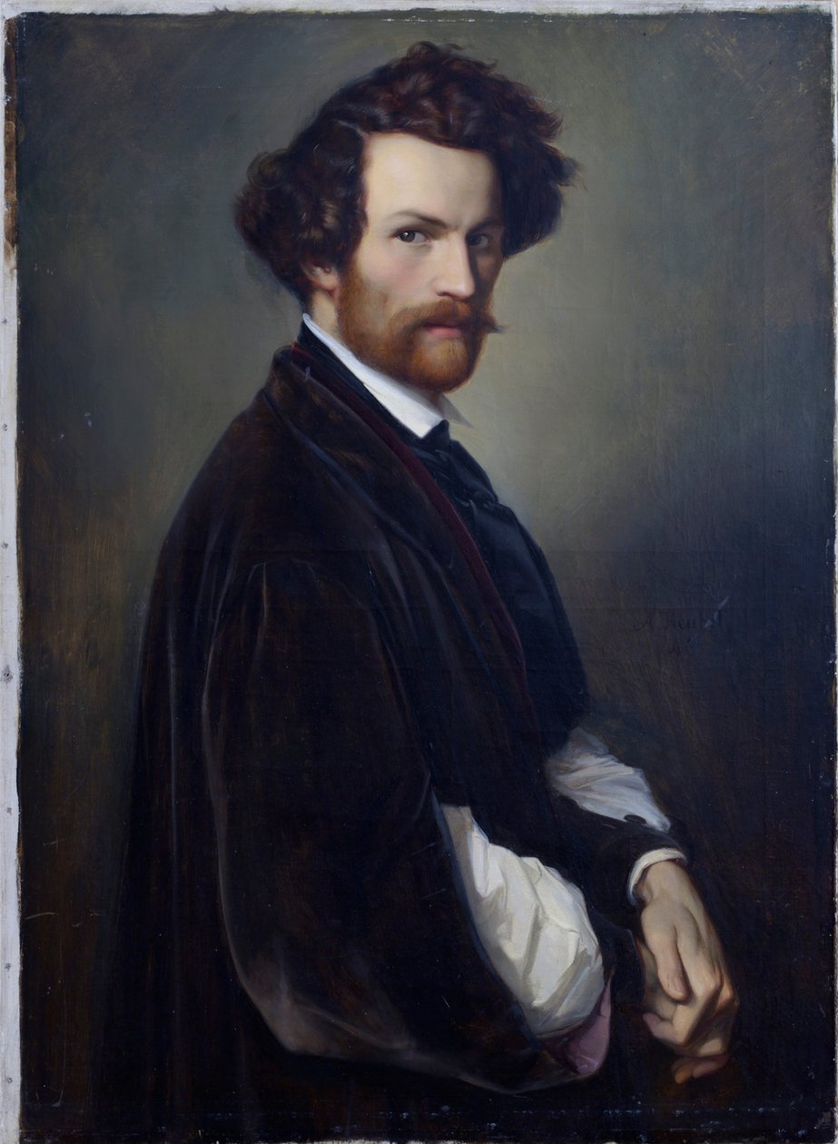 Zelfportret door Alexander Heubel