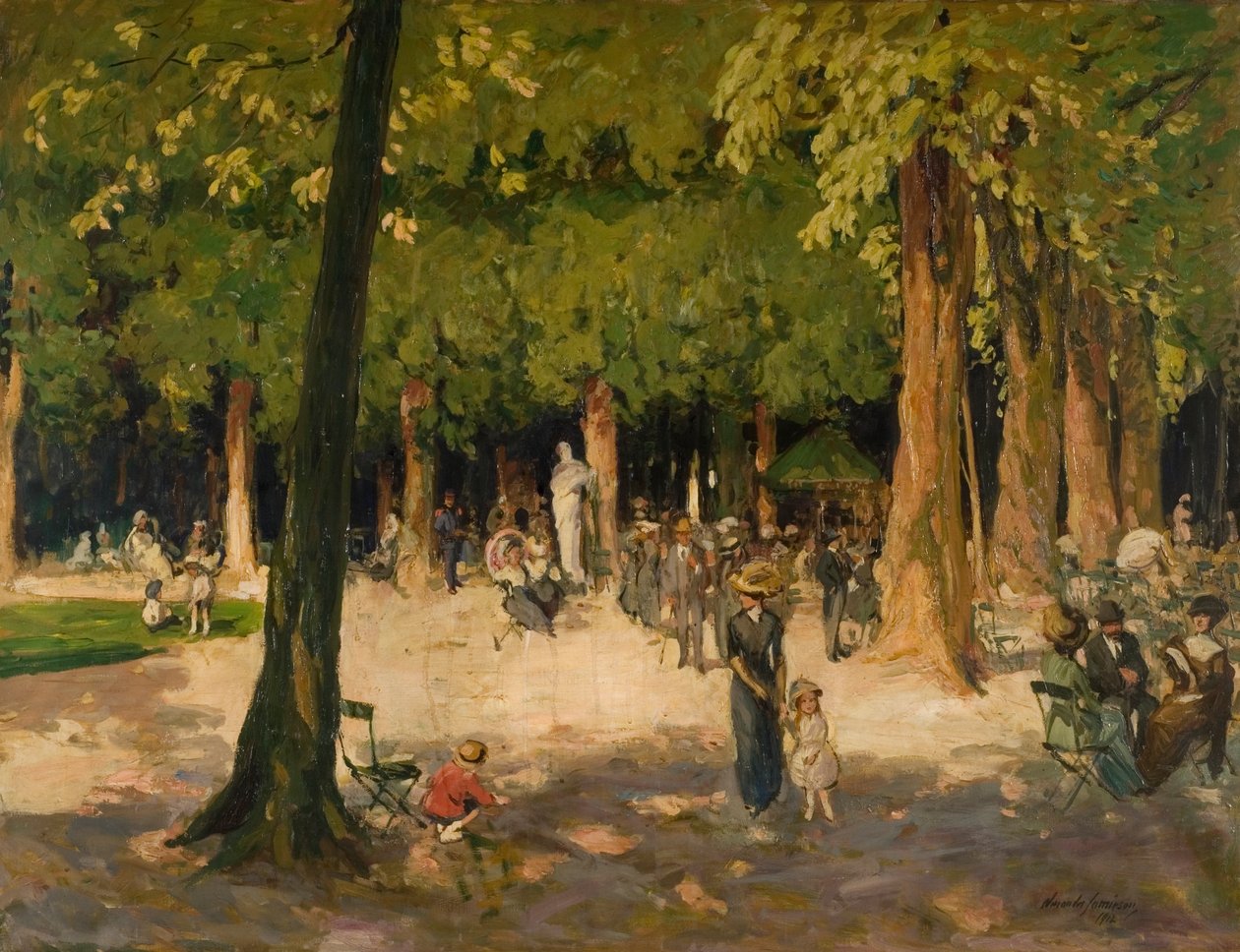 De Tuinen, Versailles, 1922 door Alexander Jamieson