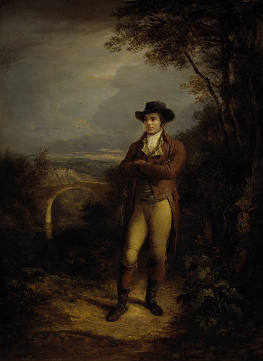 Robert Burns, 1759 door Alexander Nasmyth