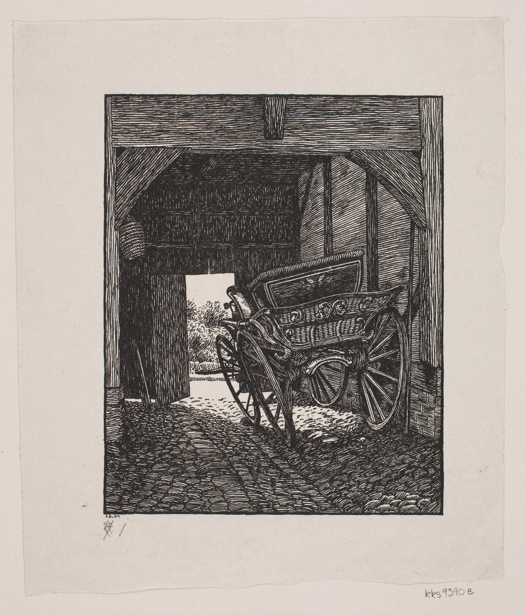 Een poort door Alexander Blom