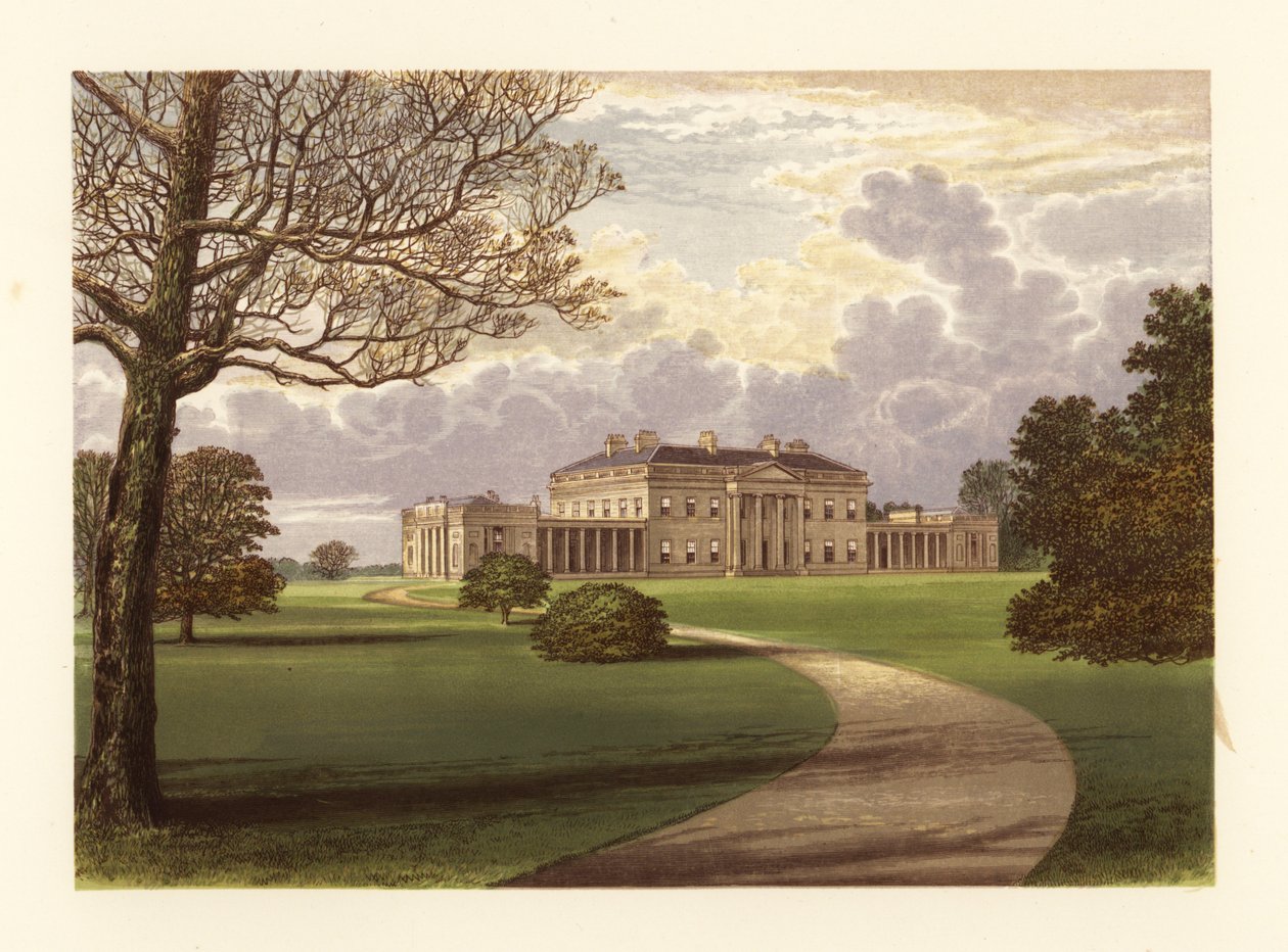 Castle Coole, County Fermanagh, Ierland door Alexander Francis (after) Lydon