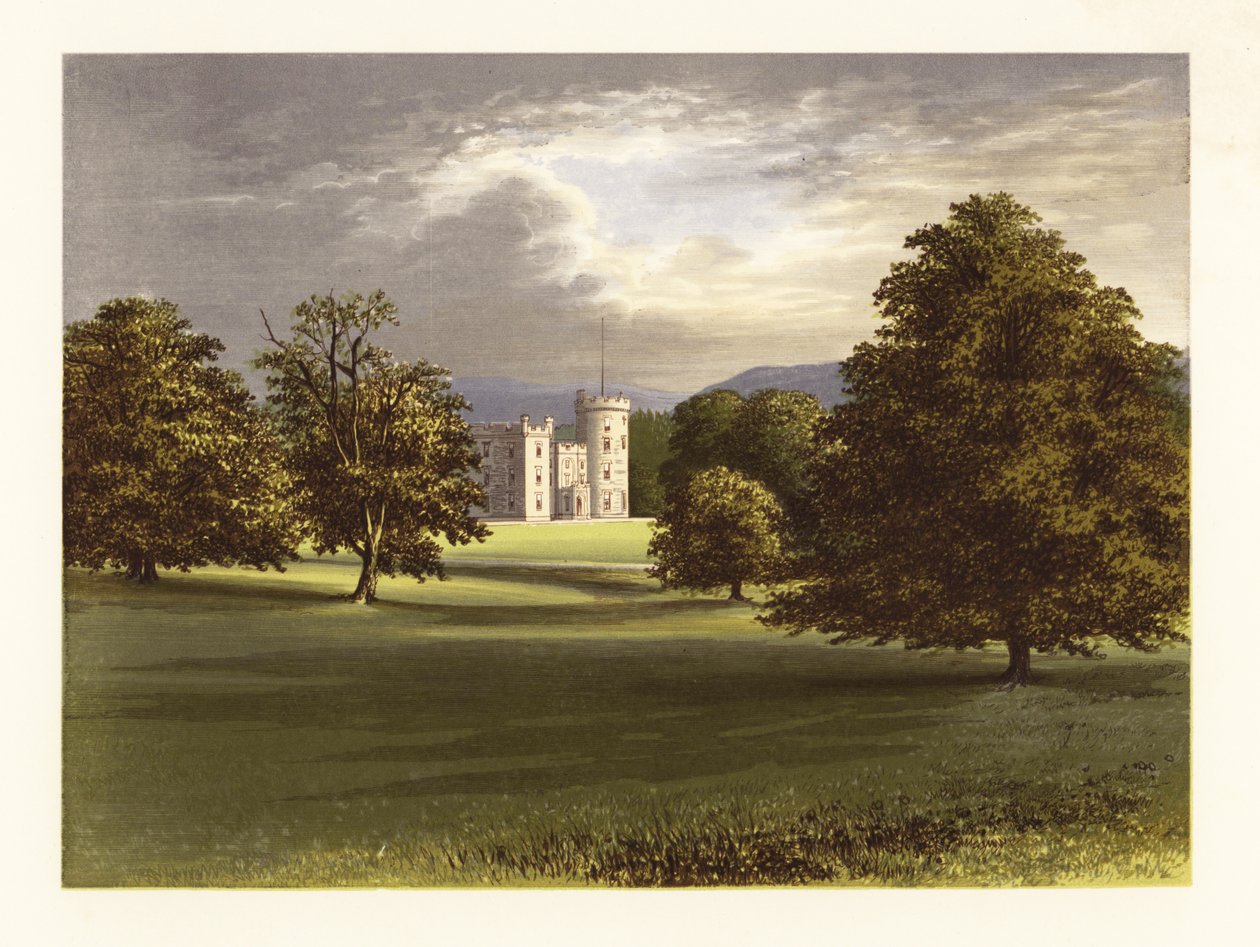 Castle Forbes, Aberdeenshire, Schotland. door Alexander Francis (after) Lydon