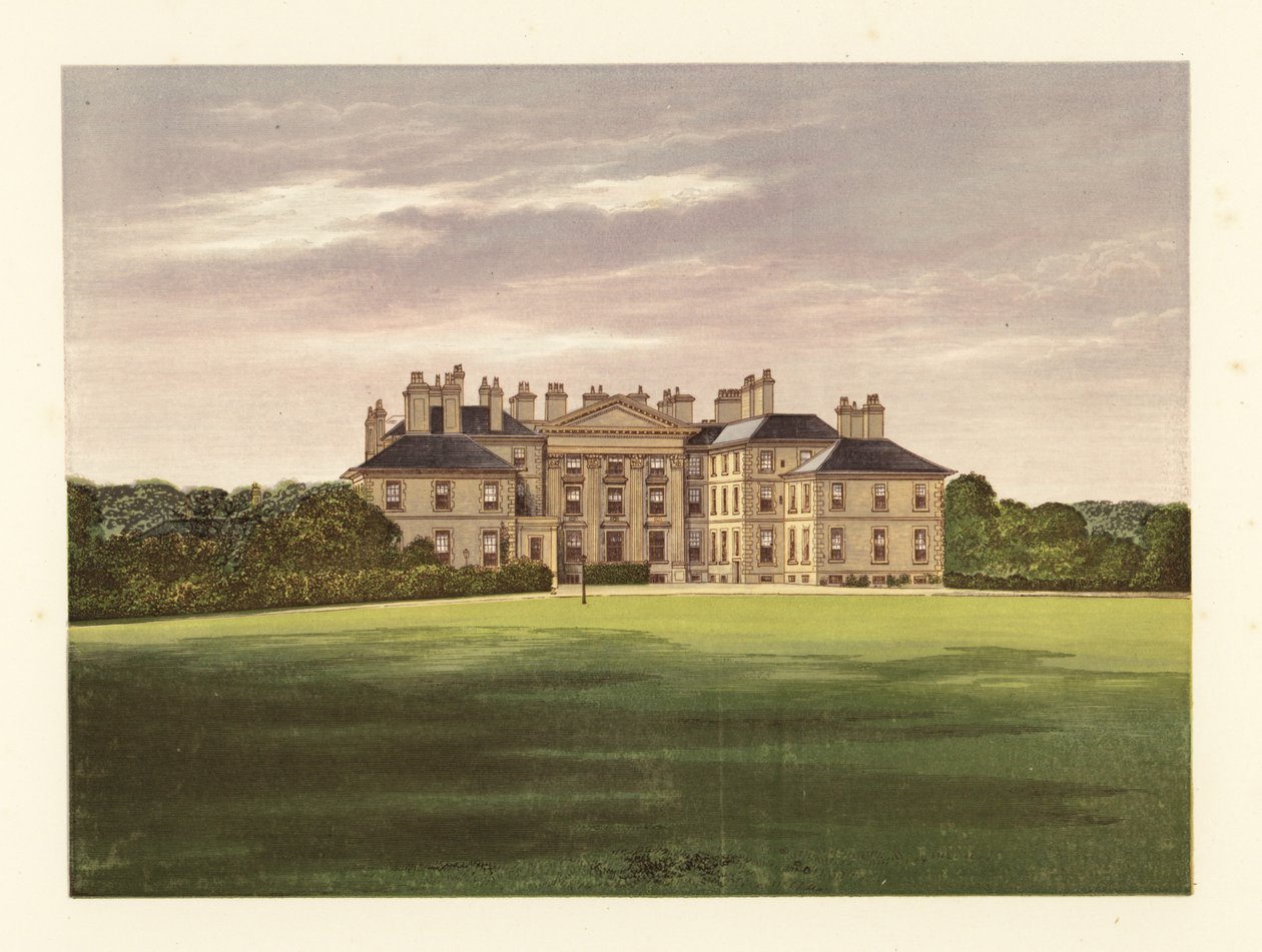 Dalkeith Palace, Edinburgh, Schotland. door Alexander Francis (after) Lydon