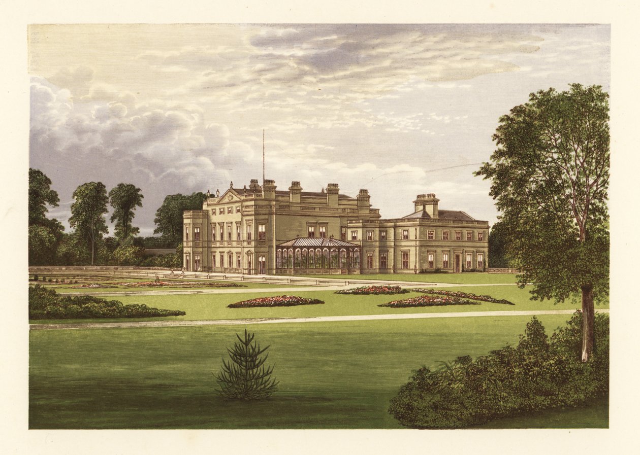 Dalton Hall, Yorkshire, Engeland door Alexander Francis (after) Lydon