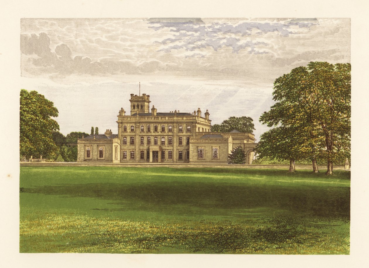 Locko Park, Derby, Engeland. door Alexander Francis (after) Lydon