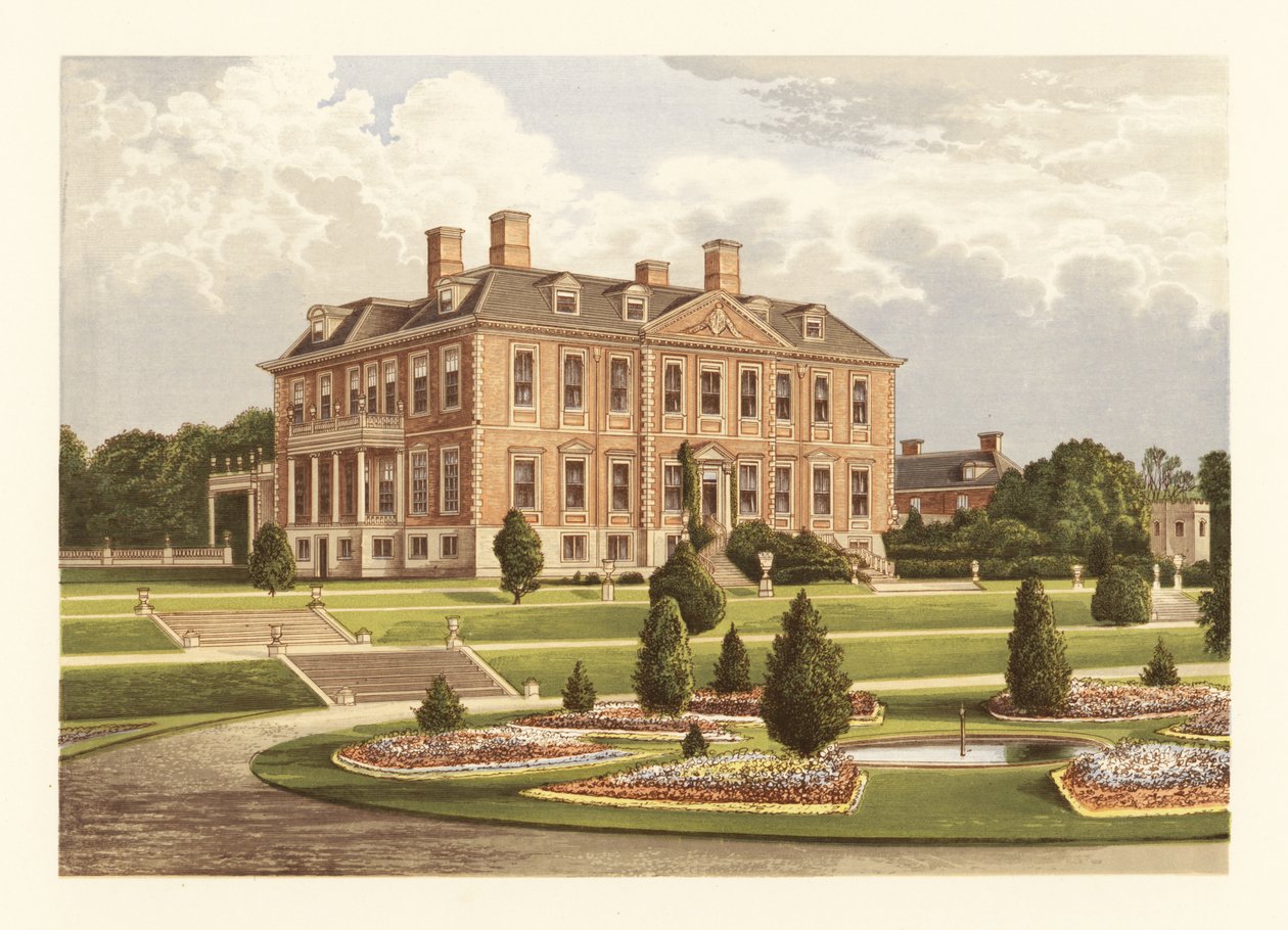 Melton Constable, Norfolk, Engeland door Alexander Francis (after) Lydon
