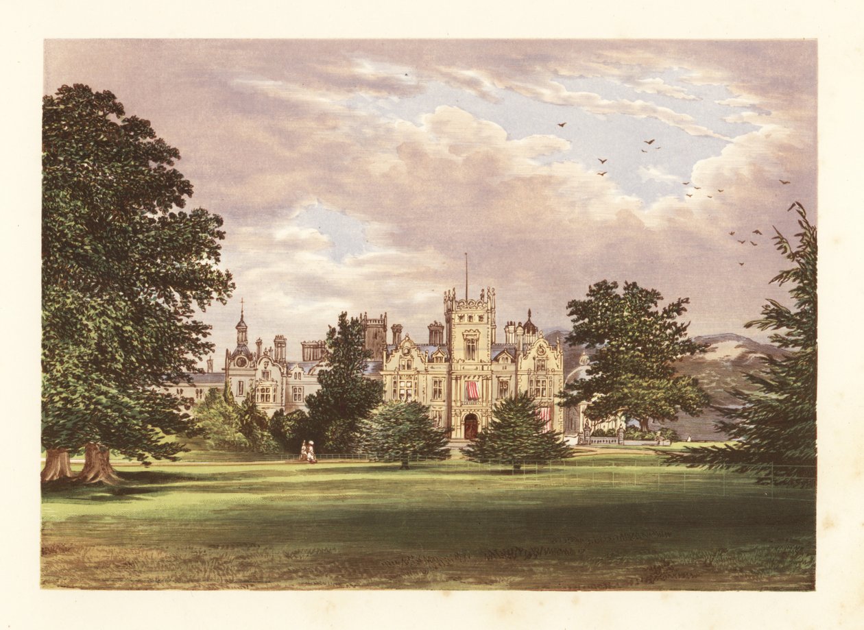 Preston Hall, Kent, Engeland door Alexander Francis (after) Lydon
