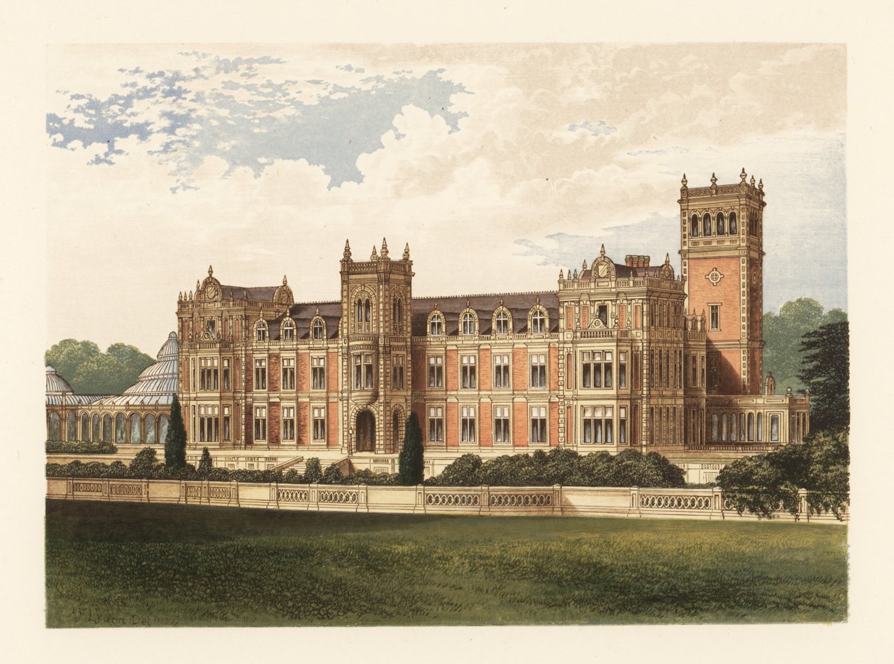 Somerleyton, Suffolk, Engeland door Alexander Francis (after) Lydon