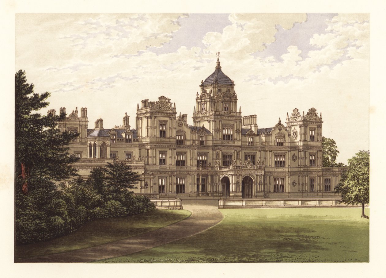 Westonbirt House, Gloucestershire, Engeland door Alexander Francis (after) Lydon