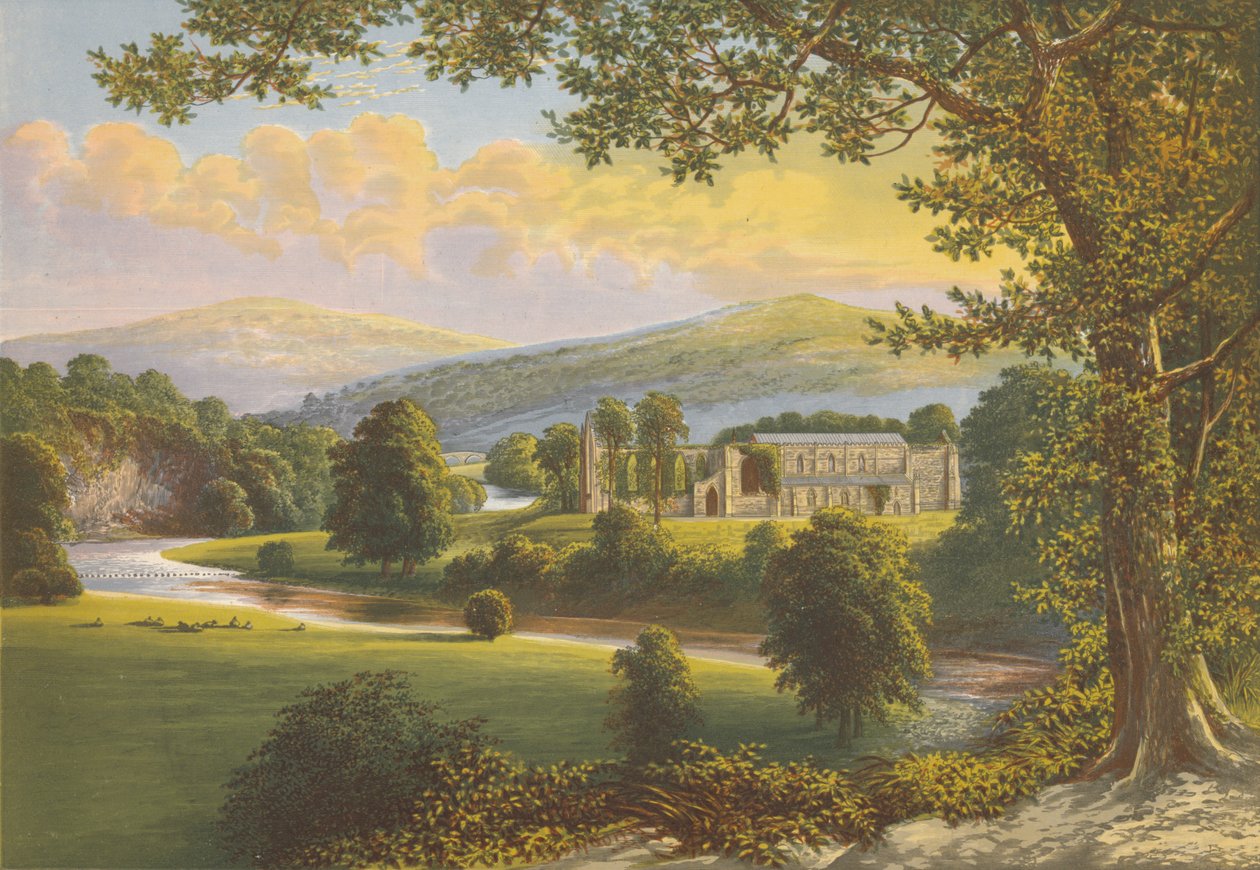 Bolton Priory, 1882, 1897 door Alexander Francis Lydon