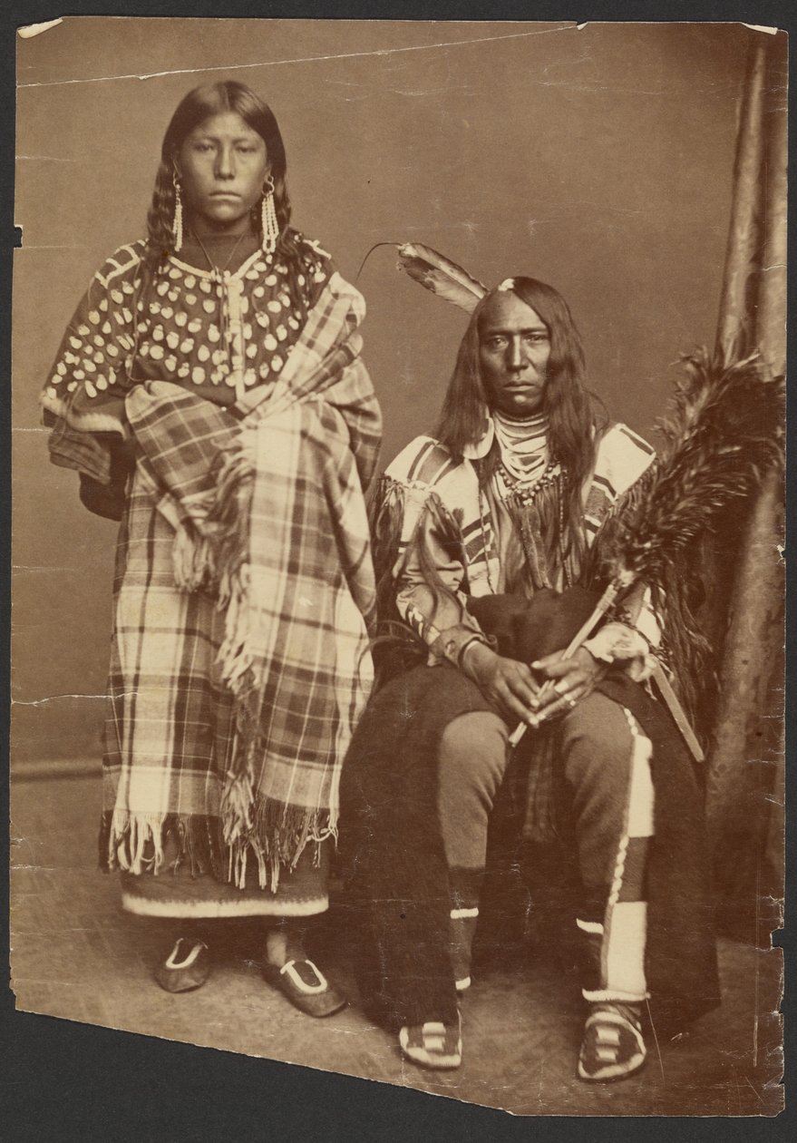 [Ongeïdentificeerd Amerikaans echtpaar]. door Alexander Gardner