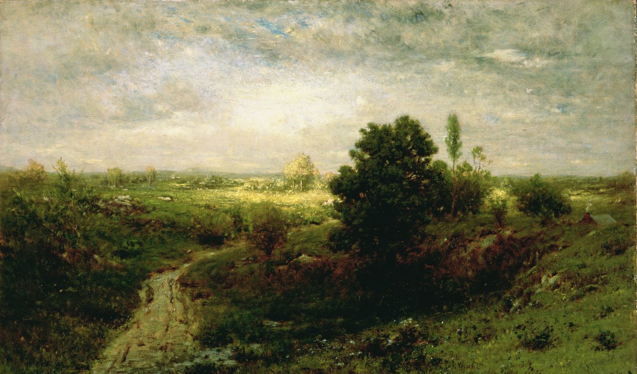 Keene Valley, c.1884-86 door Alexander Helwig Wyant