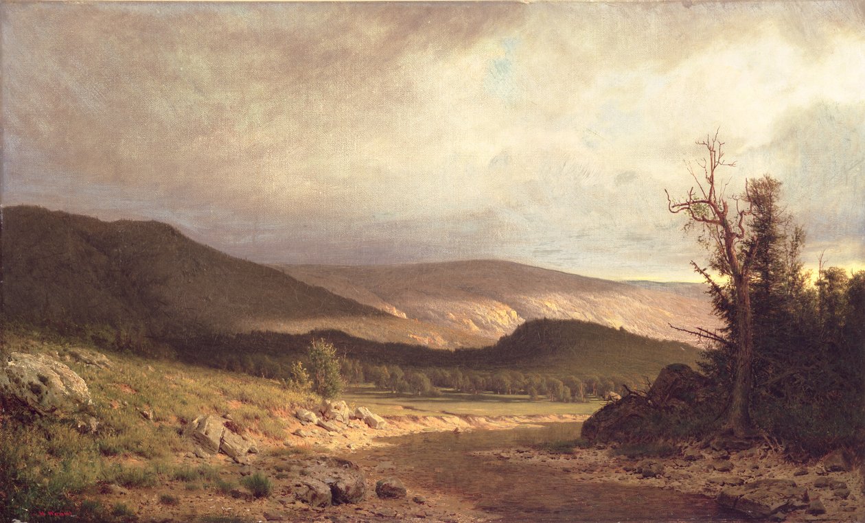 Zon in Kentucky door Alexander Helwig Wyant