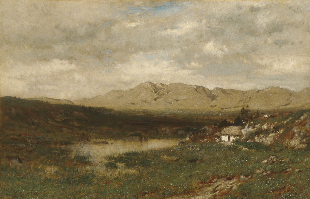 Uitzicht in County Kerry door Alexander Helwig Wyant